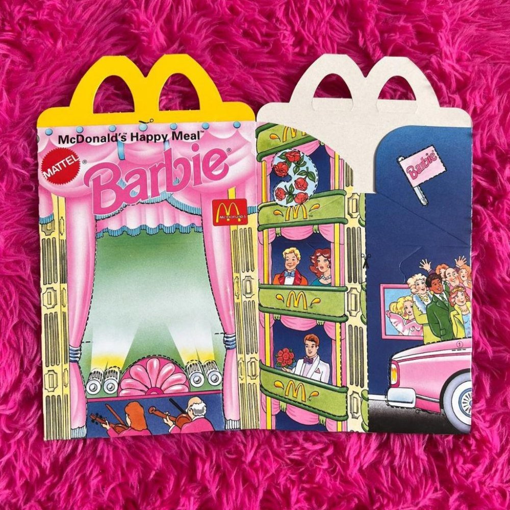 VINTAGE MCDONALDS BARBIE BOX